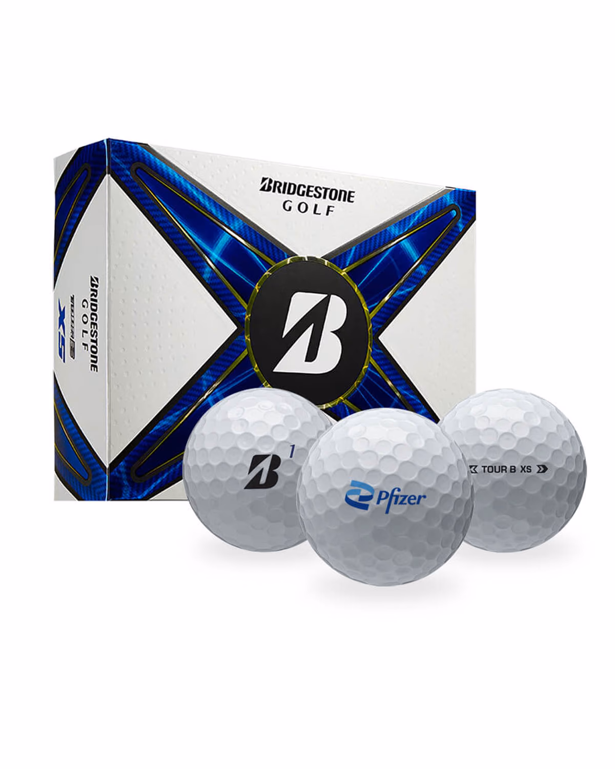 Bridgestone Tour B XS Golf Balls with Logo