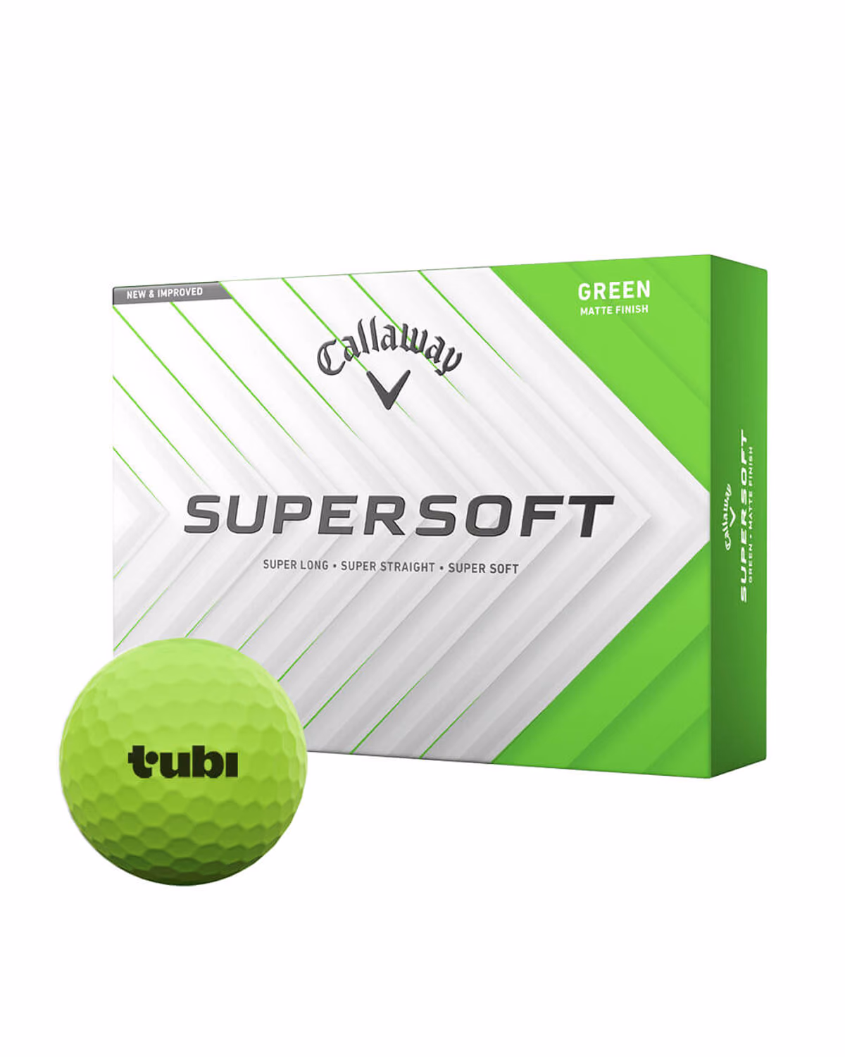 Callaway Supersoft Golf Balls with Logo (Multicolor)