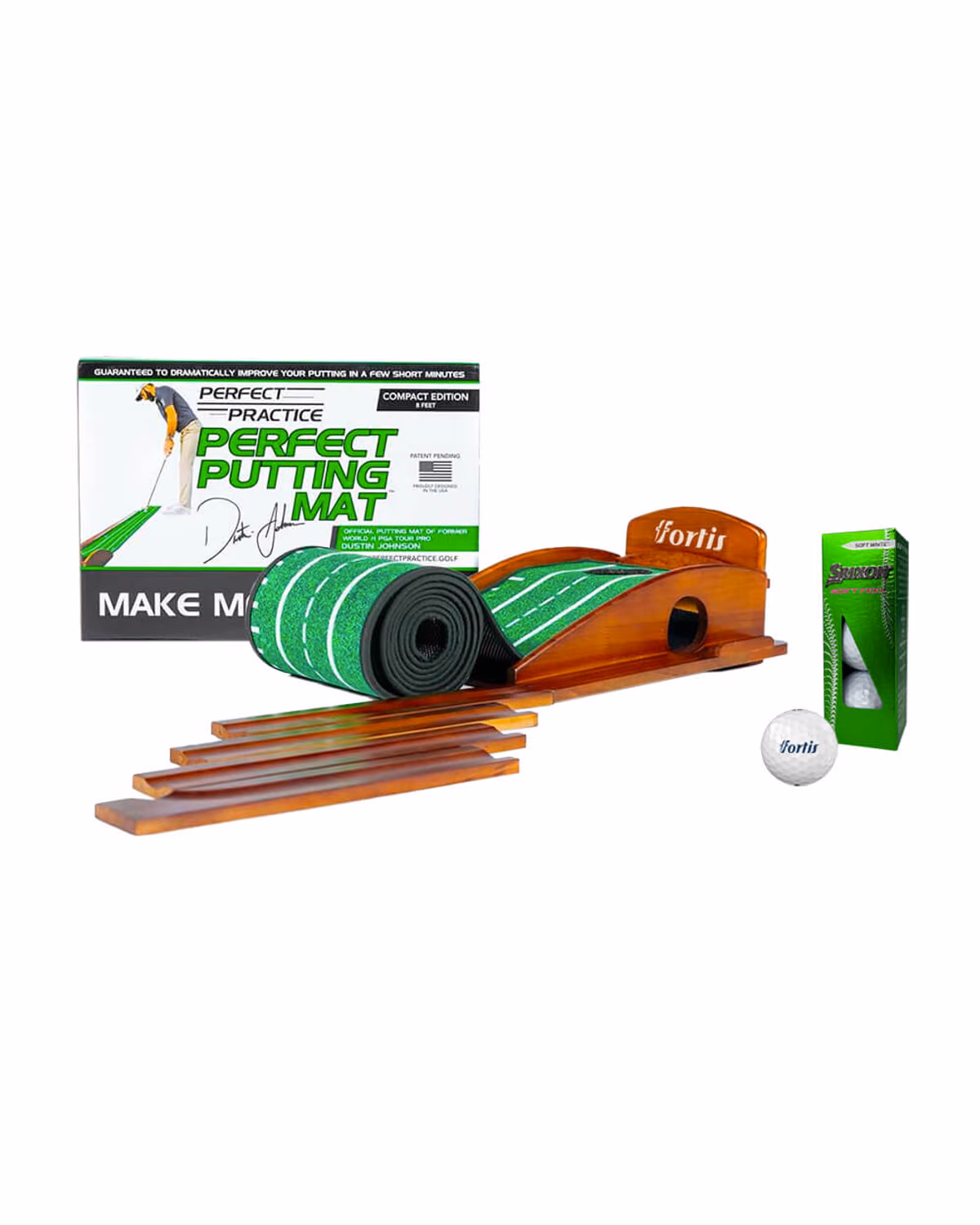 Green Pro Set Corporate Golf Gift Box with Logo