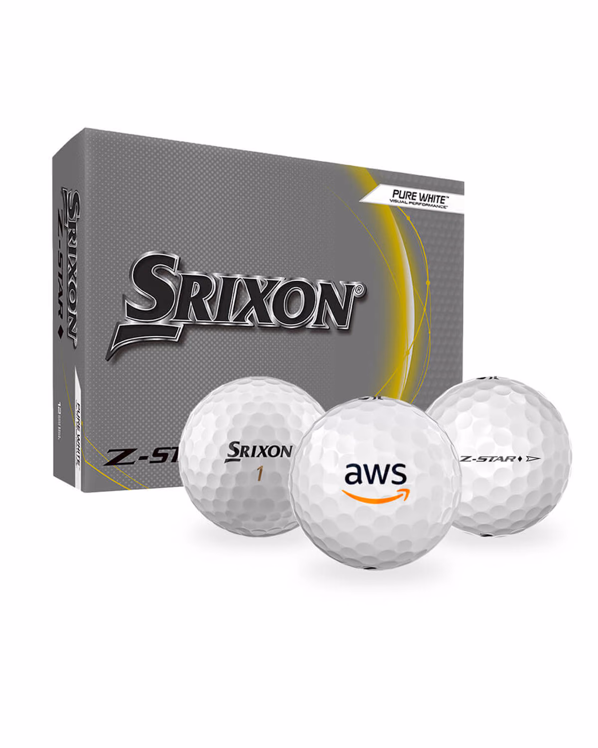 Srixon Z-Star Diamond Golf Balls with Logo