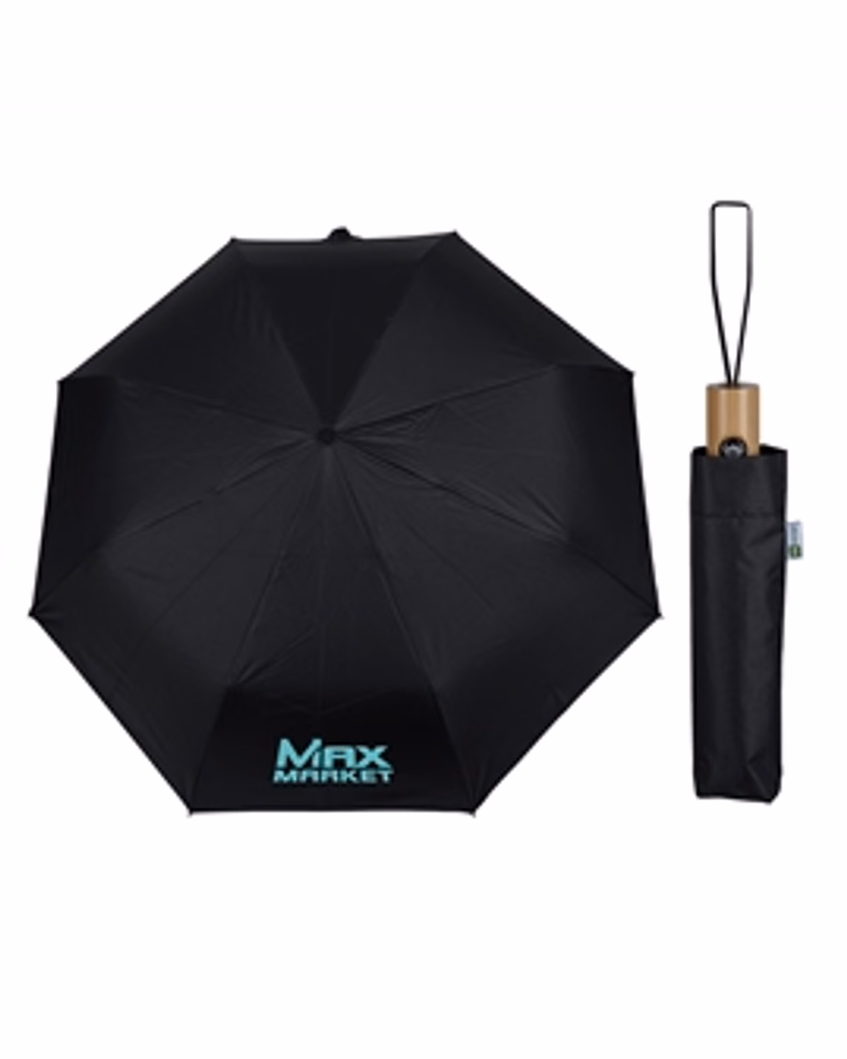 Custom Huntsville 42" Recycled Auto Open/Close Folding Umbrella