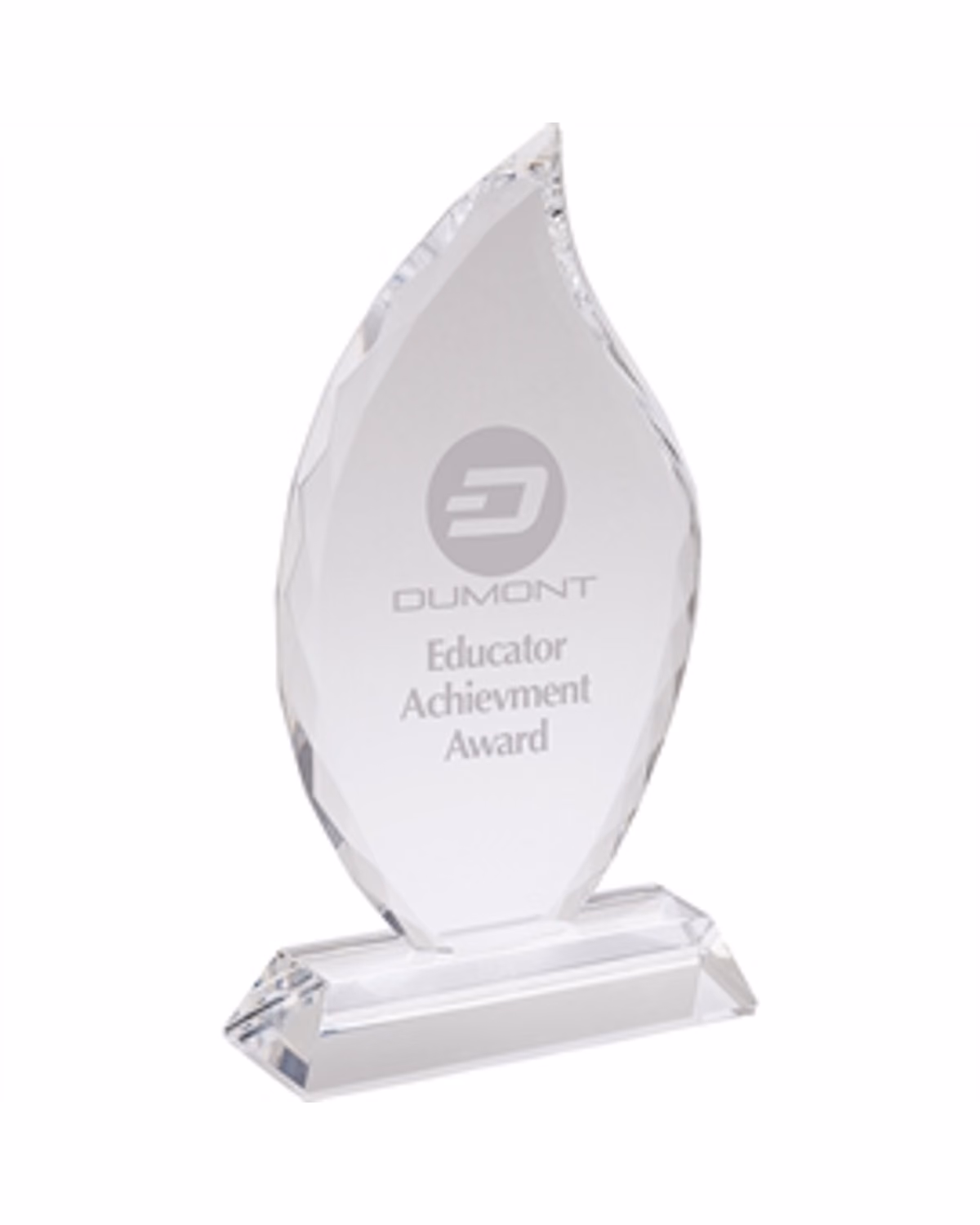 Crystal Award: Fiamma II Large Flame Design