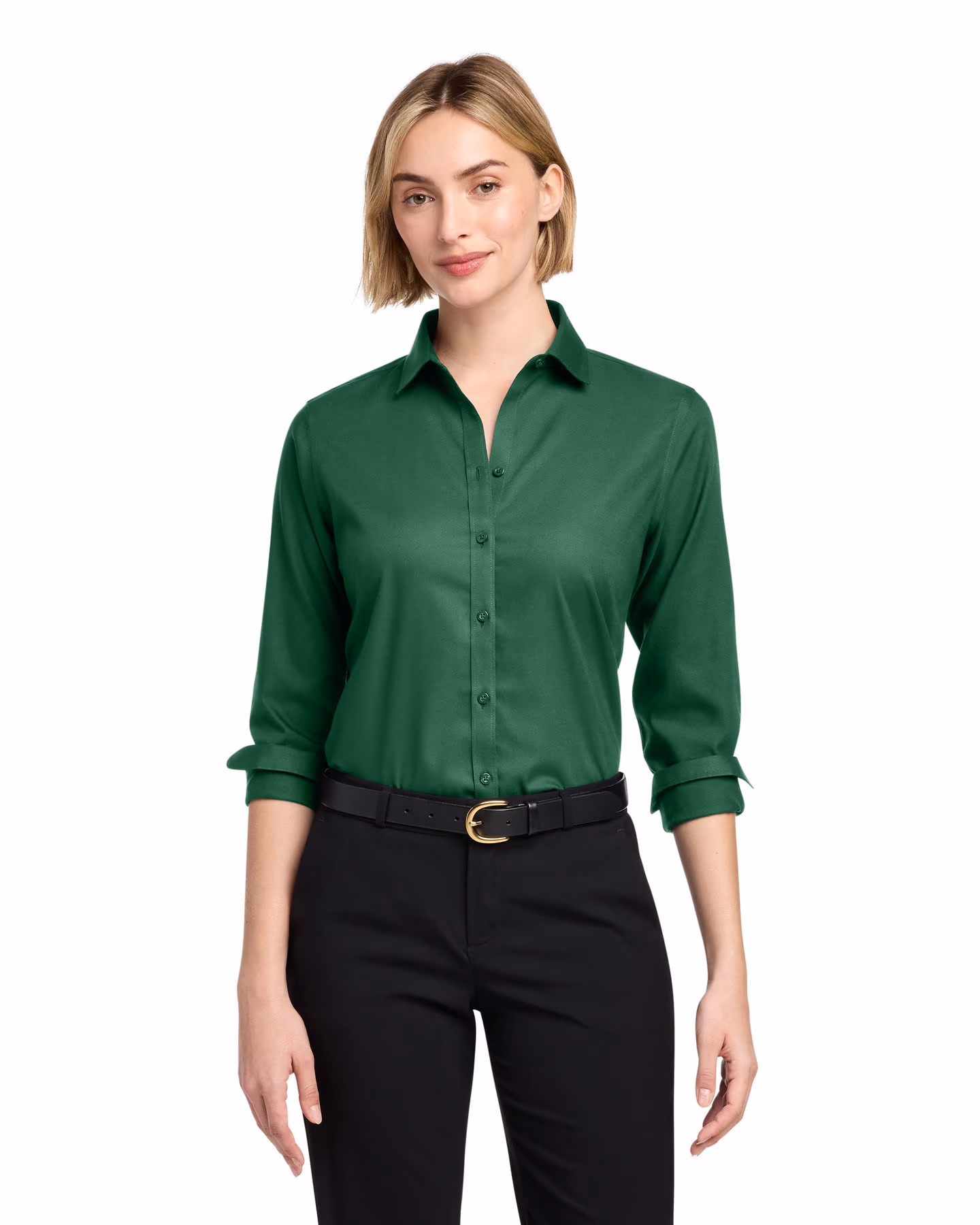 Brooks Brothers Women’s Wrinkle-Free Stretch Nailhead Shirt