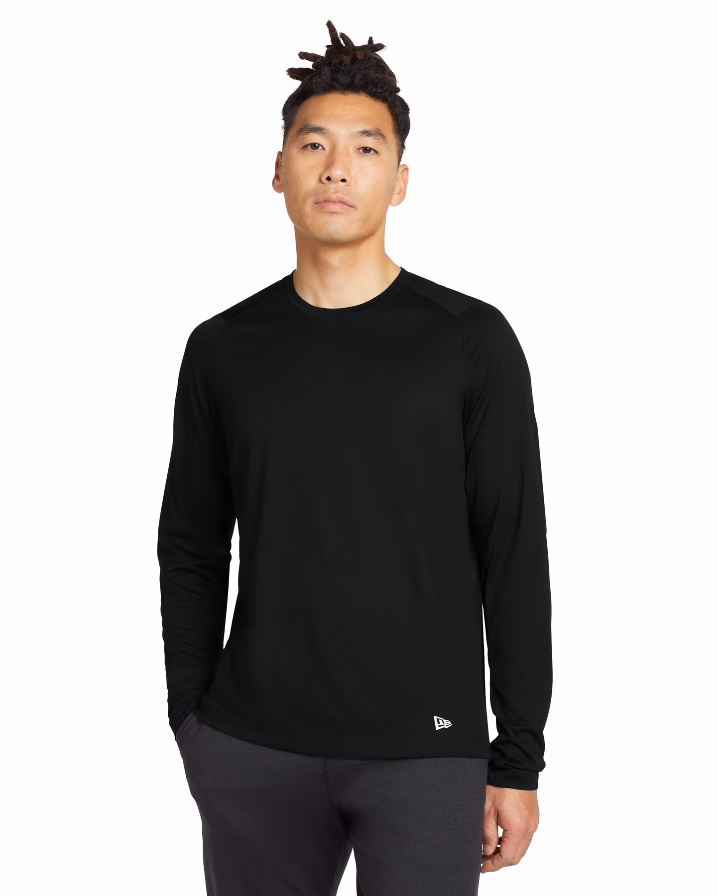 New Era Series Performance Long Sleeve Crew Tee