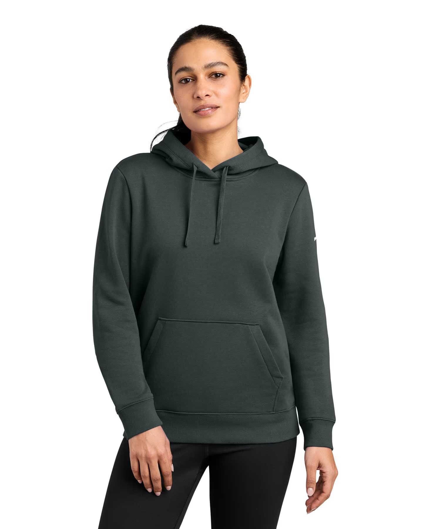 Nike Women's Club Fleece Sleeve Swoosh Pullover Hoodie