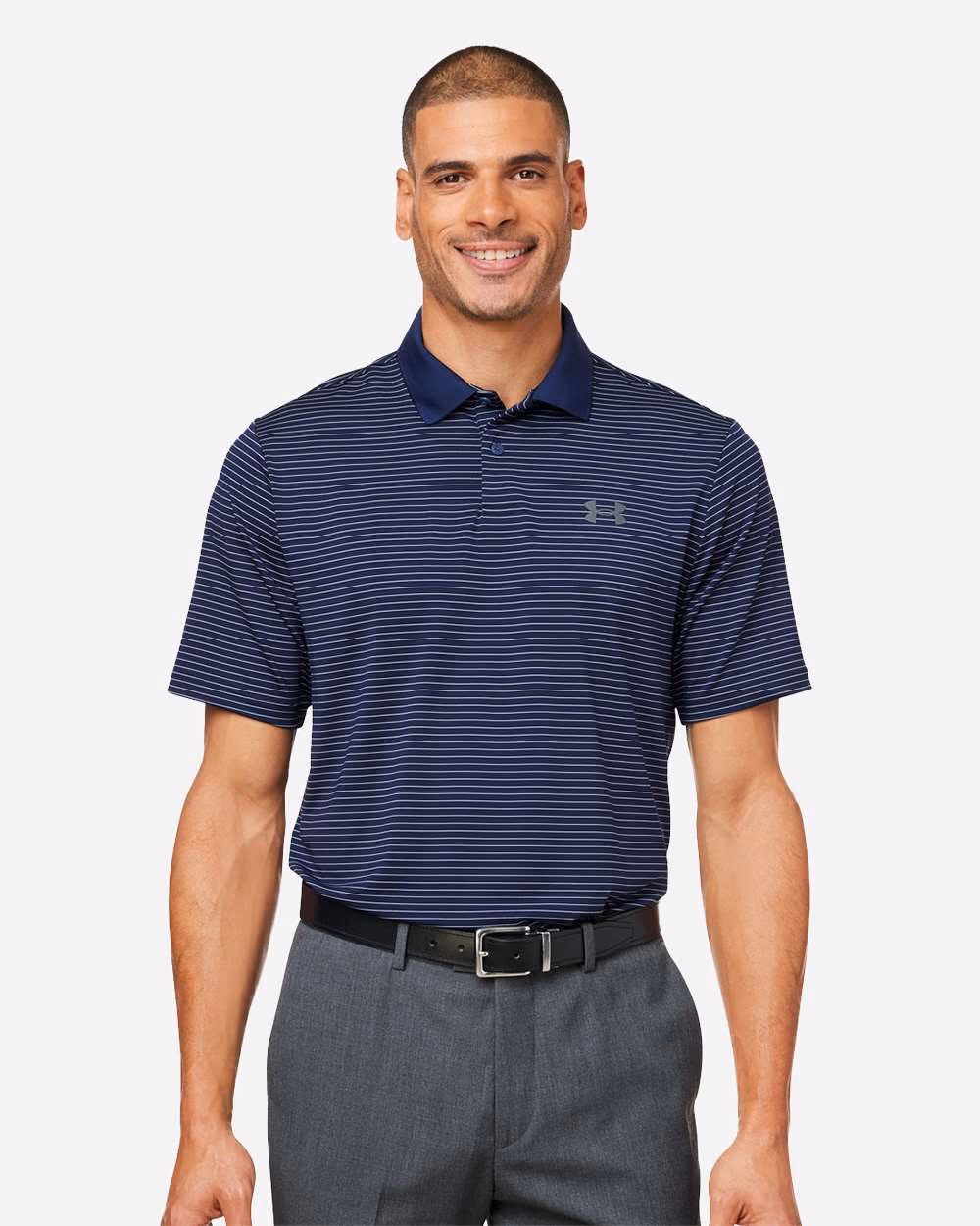 Under Armour Men's 3.0 Striped Perf Polo