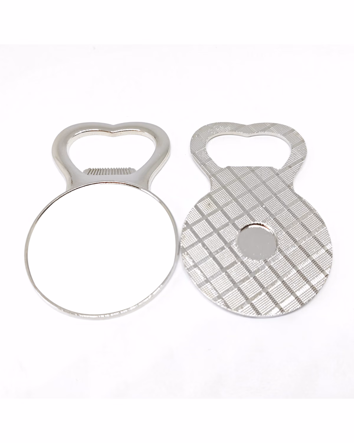 Custom Round Bottle Opener, Magnetic Back
