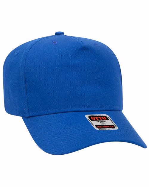 Custom OTTO CAP® 5-Panel Mid Profile Baseball Cap