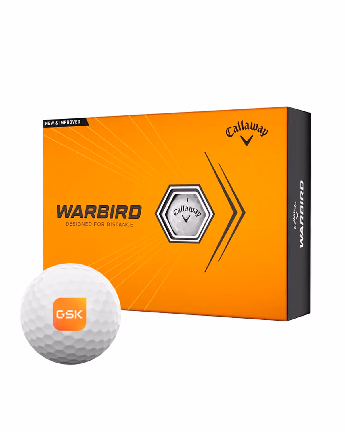 Custom Callaway Warbird Golf Balls with Logo