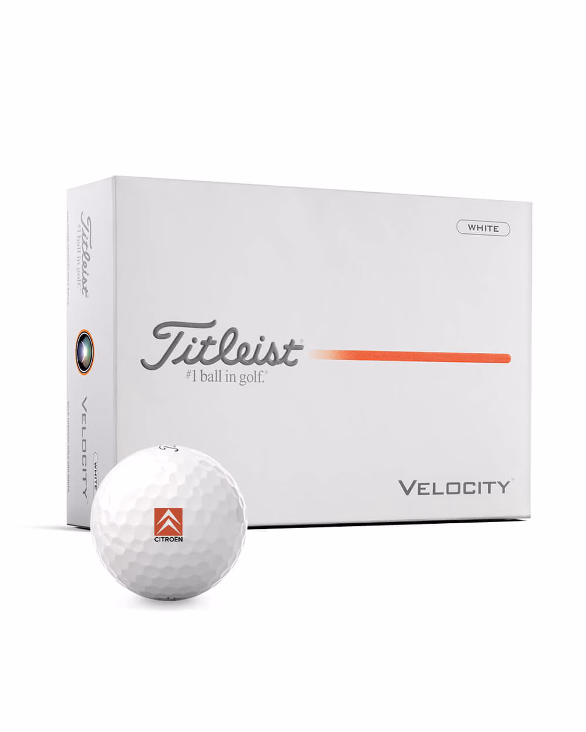 Custom Titleist Velocity Golf Balls with Logo
