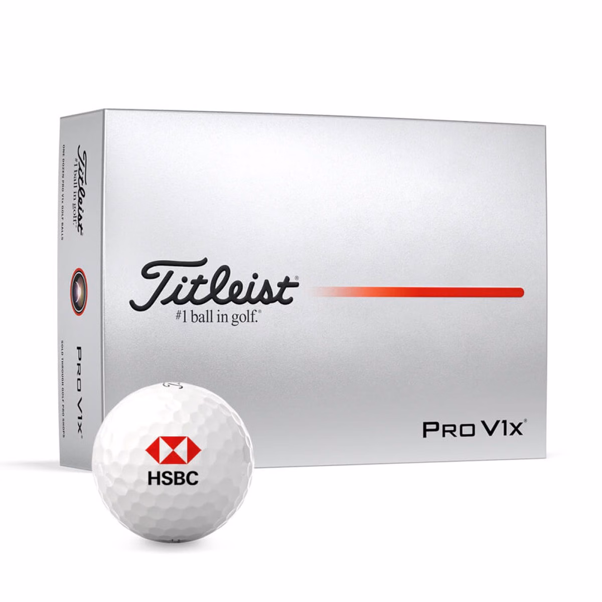 Custom Titleist Pro V1x Golf Balls with Logo