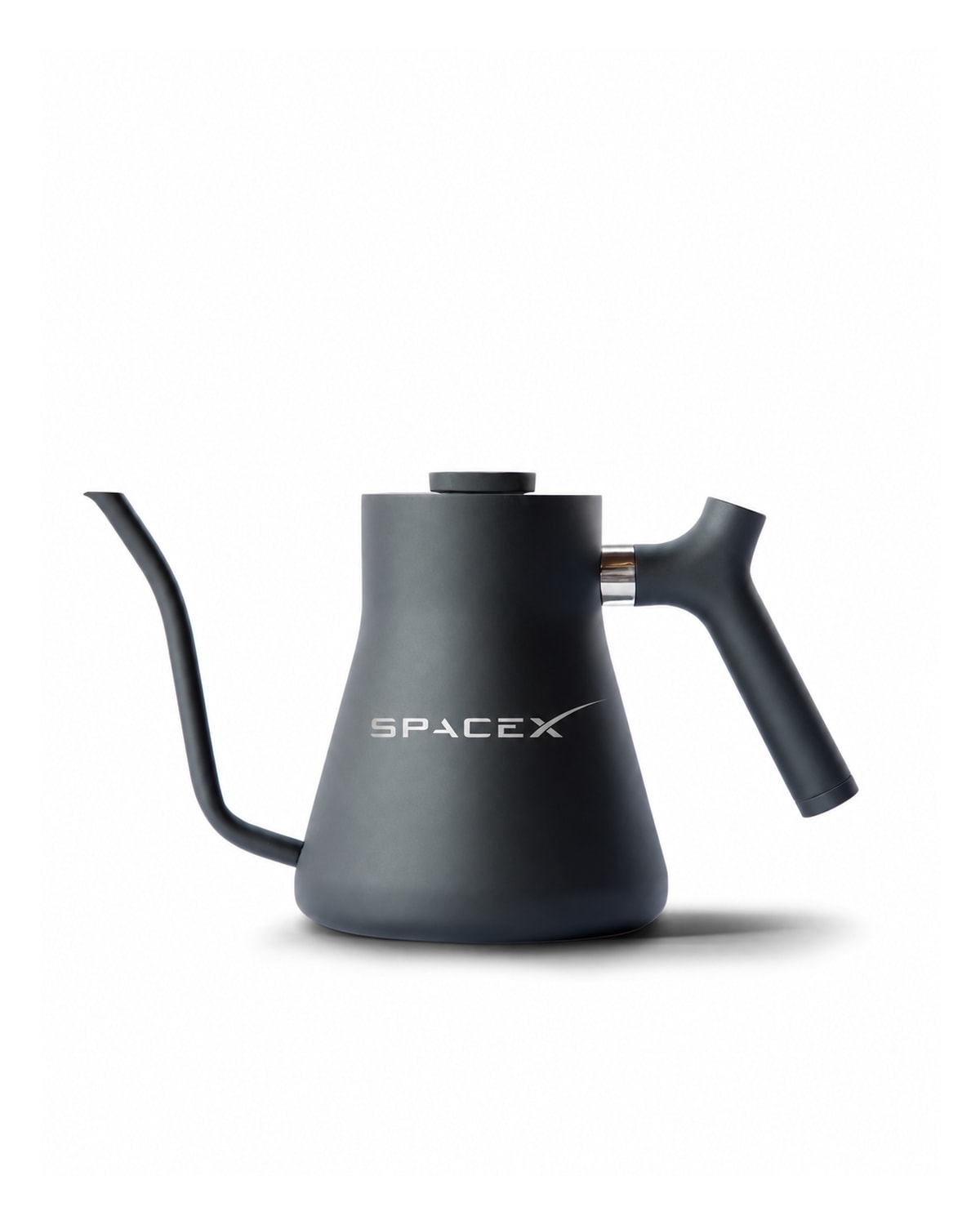 Custom Fellow Stagg kettle laser engraved company logo sample