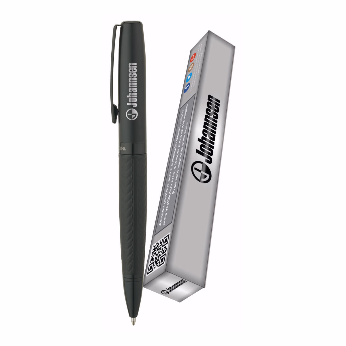 Custom Bettoni Tesoro Ballpoint Pen angle